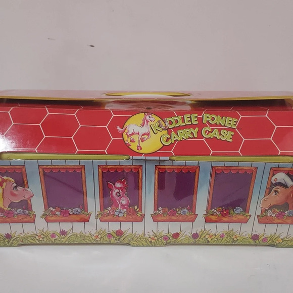 Vintage 1987 Tara Toy Corp. Kuddlee Ponee Carry Case - Picture 4 of 11